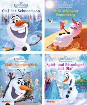 Nelson Mini-Bücher - Disney Die Eiskönigin: Olaf der Schneemann. Nr.1-4
