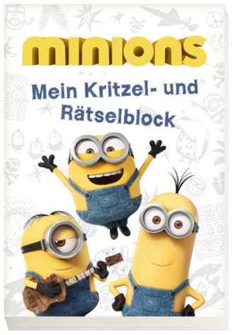 Minions - Mein Kritzel- und Rätselblock