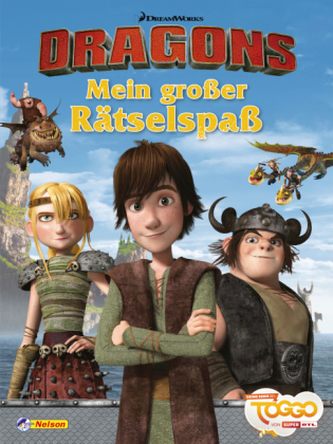Dreamworks Dragons - Mein großer Rätselspaß