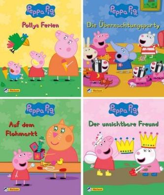 Peppa Pig, 4 Hefte. Nr.5-8