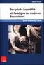 Der lyrische Augenblick als Paradigma des modernen Bewusstseins