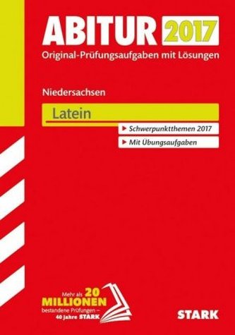 Abitur 2017 - Niedersachsen - Latein