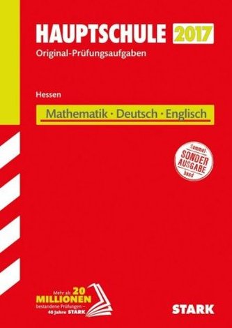 Hauptschule 2017 - Hessen - Mathematik, Deutsch Englisch