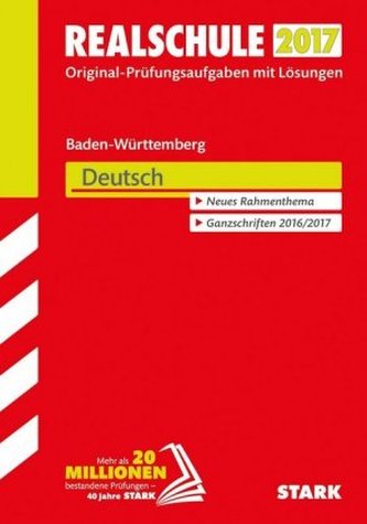 Realschule 2017 - Baden-Württemberg - Deutsch
