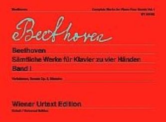 Sämtliche Werke für Klavier zu vier Händen. Bd.1