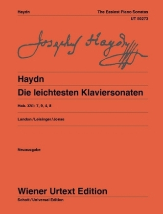 Die leichtesten Klaviersonaten Hob. XVI: op.7, 9, 4, 8