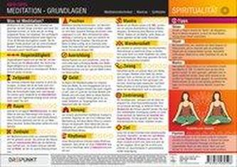 Meditation - Grundlagen, Infotafel
