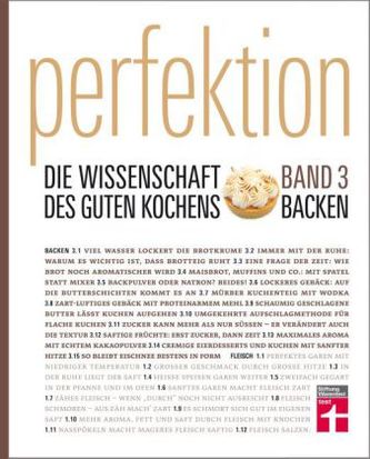 Perfektion. Die Wissenschaft des guten Kochens. Bd.3