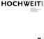 HOCHWEIT 16 Das Modell