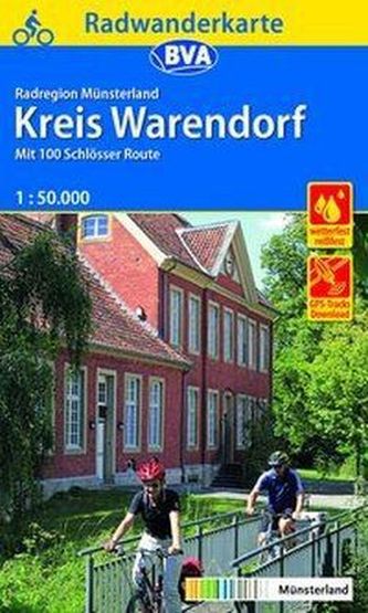 BVA Radwanderkarte Radregion Münsterland Kreis Warendorf 1:50.000
