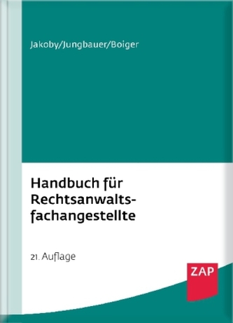 Handbuch für Rechtsanwaltsfachangestellte