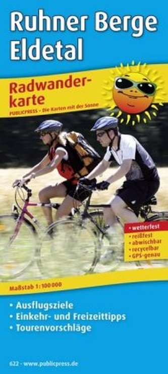 PublicPress Radwanderkarte Ruhner Berge, Eldetal
