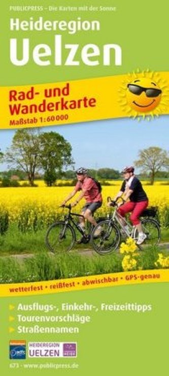 PublicPress Rad- und Wanderkarte Heideregion Uelzen