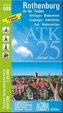 Amtliche Topographische Karte Bayern Rothenburg ob der Tauber