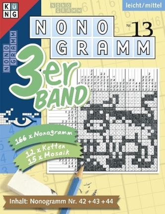 Nonogramm 3er-Band. Nr.13