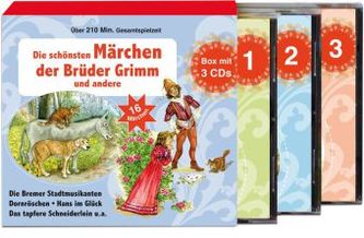 Die schönsten Märchen der Brüder Grimm und andere, 3 Audio-CDs