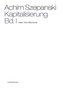 Kapitalisierung. Bd.1