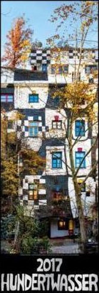 Hundertwasser Architektur, Streifenkalender 2017