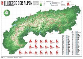 111 Berge der Alpen