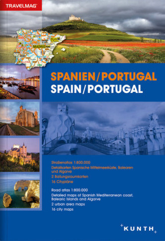 Reiseatlas Spanien/Portugal. Spain/Portugal