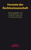 Formate der Rechtswissenschaft