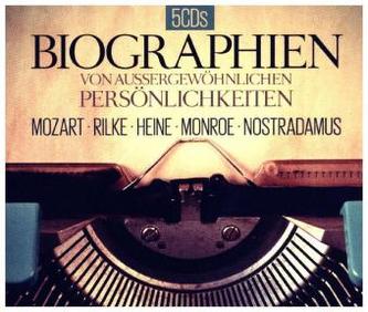 Biographien von außergewöhnlichen Persönlichkeiten, 5 Audio-CDs