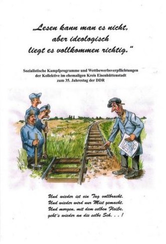 Lesen kann man es nicht, aber ideologisch liegt es vollkommen richtig