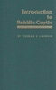 Introduction to Sahidic Coptic