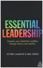 Essential Leadership