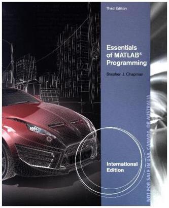 Essentials of MATLAB Programming