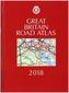 AA Great Britain Road Atlas 2018