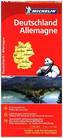 Michelin Karte Deutschland. Allemagne