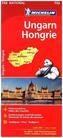 Michelin Karte Ungarn. Hongrie