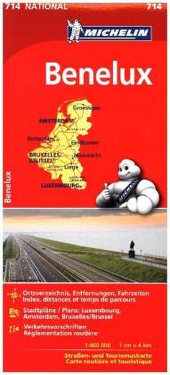 Michelin Karte Benelux