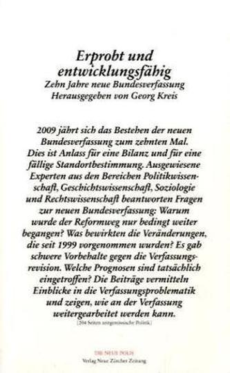 Erprobt und doch provisorisch