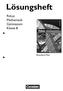 8. Schuljahr, Lösungen zum Schülerbuch