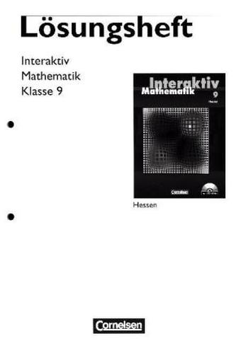 9. Schuljahr, Lösungen zum Schülerbuch