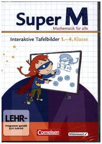 1.-4. Schuljahr, Interaktive Tafelbilder, CD-ROM