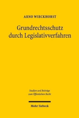 Grundrechtsschutz durch Legislativverfahren