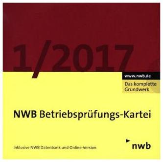 NWB Betriebsprüfungs-Kartei, DVD-ROM