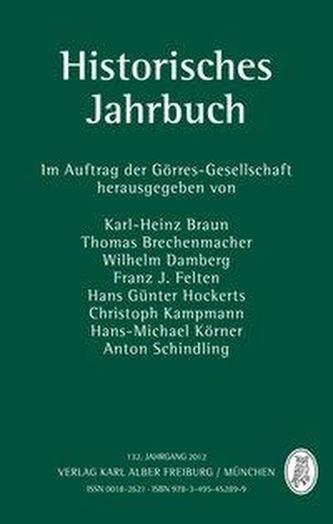 Historisches Jahrbuch. Jg.132 Historisches Jahrbuch. Jg.132