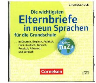 Die wichtigsten Elternbriefe in neun Sprachen für die Grundschule, CD-ROM