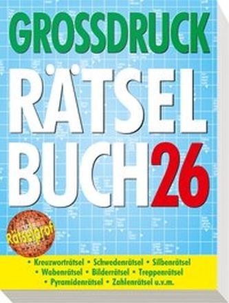 Großdruck-Rätselbuch. Tl.26