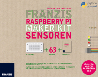 Franzis Raspberry Pi Maker Kit Elektronik Spanner Günter - 