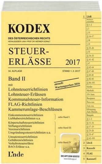 KODEX Steuer-Erlässe 2017 (f. Österreich). Bd.2