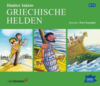 Griechische Helden, 6 Audio-CDs