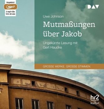 Mutmaßungen über Jakob, 1 MP3-CD Mutmaßungen über Jakob, 1 MP3-CD
