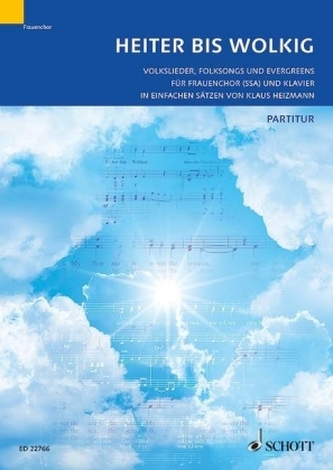Heiter bis wolkig, für Frauenchor und Klavier, Chorbuch