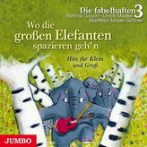 Wo die großen Elefanten spazieren geh'n, Audio-CD