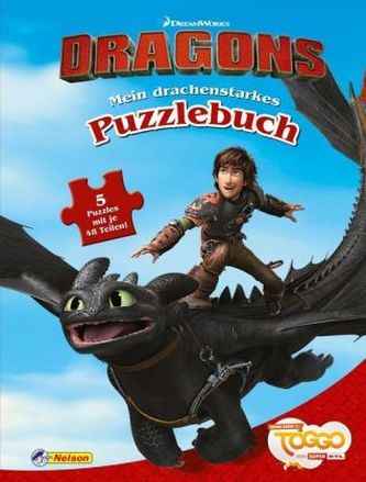 DreamWorks Dragons - Mein drachenstarkes Puzzlebuch